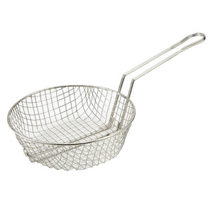 Winco 8" Coarse Mesh Culinary Basket - FINALE SALE (KW-MSB-08-KUO)