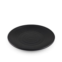 Load image into Gallery viewer, 7&quot; Black Melamine Round Plate (TW-40003-7-PLM)