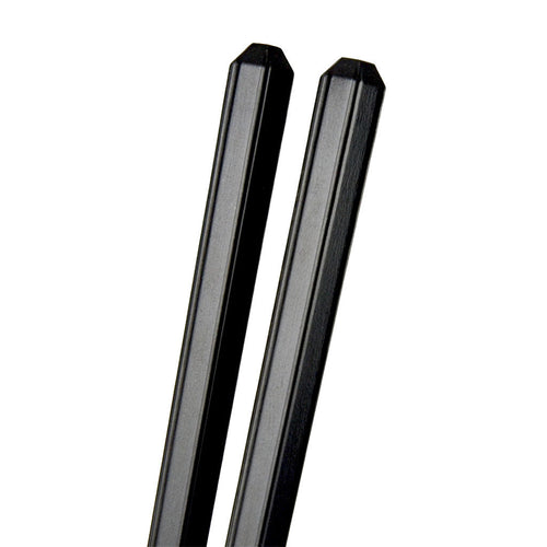 25cm Hexagon Alloy Chopsticks - 10-Pairs/Package (TW-60035-25-CHA)