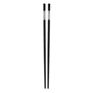 27cm Marble Pattern Alloy Chopsticks - 10-Pairs/Package FINAL SALE (TW-60044-27-CHA)
