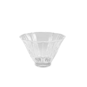 1.18" H Glass Flower-Shaped Sake Cup - 2 oz. (TW-70221-1.18-BRG)