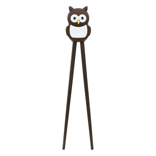 Owl Learning Chopsticks (TW-EC13-BR-CHZ)