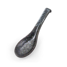 Load image into Gallery viewer, 5.75&quot; L Grey Stone Porcelain Spoon  (TW-JX1-G-SNP)