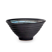 Load image into Gallery viewer, 8.75&quot; Blue Brush Ramen Bowl - 50 oz. (TW-JX587-E-BWP)