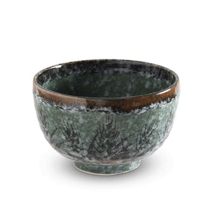 6.5" Udon Bowl with Abstract Leafy Patterned (TW-OR56-M-BWP)