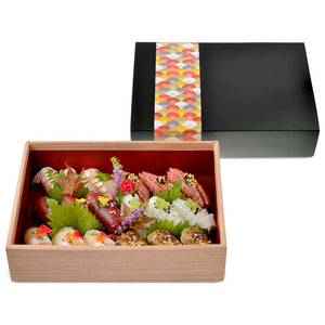 8" L Rectangular Paper Takeout Box with Sleeve Cover Set - 100Sets/Pack (DI-CM1003-8-TOO)