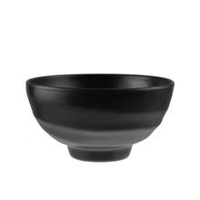 Load image into Gallery viewer, 5.5&quot;D Black Melamine Bowl - 18 oz. - FINAL SALE (TW-40038-5.5-BWM)