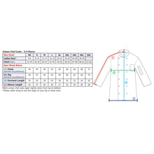 Load image into Gallery viewer, Men&#39;s Black Classic 3/4 Sleeve Chef Coat - (S) - FINAL SALE (AP-1660-S-UFO)