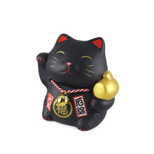 Load image into Gallery viewer, 4&quot; H Lucky Cat Coin Bank (DE-KT39-BC-FGE)