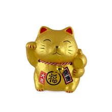 Load image into Gallery viewer, 4&quot; H Lucky Cat Coin Bank (DE-KT39-KC-FGE)
