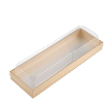 Load image into Gallery viewer, 7.9&quot; L Narrow Rectangular Takeout Container with Clear Lid - 40 sets/bag - FINAL SALE (DI-10333-7.9-TOO)