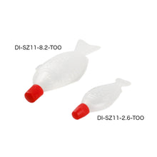 Load image into Gallery viewer, 52mm Fish-Shaped Soy Bottle - 2.6ML - 200pcs/bag, 30 bags/case - FINAL SALE (DI-SZ11-2.6-TOO)
