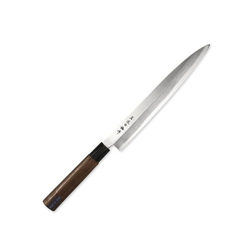 Professional quality Sakon Shiraume Brand carbon steel sashimi knife 24cm (Right-handed) (KV-15313-JKO)