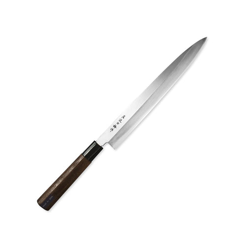 Professional quality Sakon Shiraume Brand carbon steel sashimi knife 27cm (Right-handed) (KV-15314-JKO)