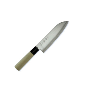 7" L Santoku Knife, Stainless Steel Blade, made of High Density Chromium Cobalt Vanadium Stainless Steel (KV-8117-A2-JKO)