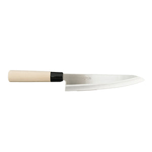 7.75" Gyutou Knife, Stainless Steel Blade with Wooden Handle (KV-8118-A2-JKO)