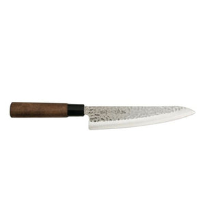 7.75" Gyutou Knife, Stainless Steel Blade with Wooden Handle (KV-8118-H2-JKO)