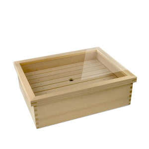 14.17 (36cm) Wooden Sushi Neta Container with Ice Pack (KW-10412S-14.17-TLW)