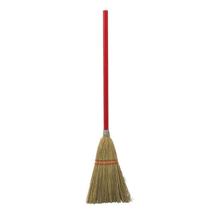 Winco 34" Upright Broom with Wood Handle - FINAL SALE (KW-BRM-34-TLO)