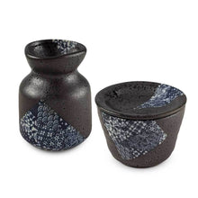Load image into Gallery viewer, 3.8&quot; H Soba Set with Bottle, Cup and Lid - FINAL SALE (TW-10019-3.8-ZSP)