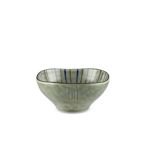 4.25" Dia. Striped Pattern Small Bowl - 6 oz. - FINAL SALE (TW-10189-4.5-BWP)