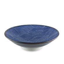 Load image into Gallery viewer, 9.65&quot; Dia. Ofuke Nami Wide Bowl - 34 oz. - FINAL SALE (TW-10249-9.65-BWP)