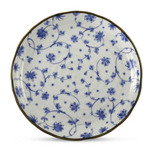 Load image into Gallery viewer, 9.5&quot; D Flower Pattern Round Plate (TW-10367-9.5-PLP)