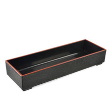 Load image into Gallery viewer, 12.4&quot; Long Bento Box with Lid (TW-10393S-12.4-BBL) FINAL SALE