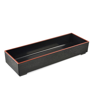 12.4" Long Bento Box with Lid (TW-10393S-12.4-BBL) FINAL SALE