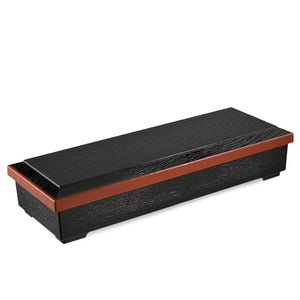 12.4" Long Bento Box with Lid (TW-10393S-12.4-BBL) FINAL SALE