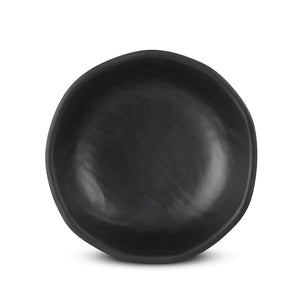 4.5" Black Melamine Deep Pate - 4.5 oz (TW-40010-4.5-PLM)