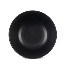 Load image into Gallery viewer, 8&quot; Black Melamine Noodle Bowl - 56 oz. - FINAL SALE (TW-40028-8-BWM)