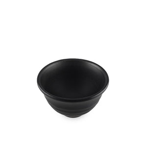 4.75" Black Melamine Rice Bowl - 12 oz. (TW-40029-4.75-BWM)