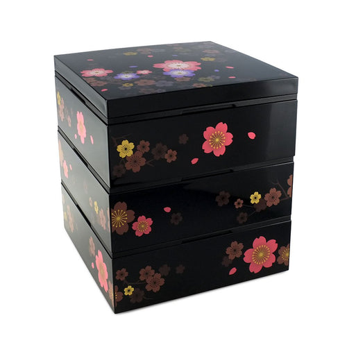 7 L 2-Tier Japanese Disposable Bento Box with Sleeve - FINAL SALE (5s –  J-Dish Co.