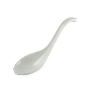 6.25" L Jade Melamine Ramen Spoon with Hook (TW-60003W-SNM)