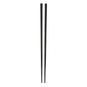 23.5cm Sakura Pattern Alloy Chopsticks - 10-Pairs/Package (TW-60015-23.5-CHA)