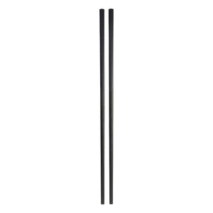 24.5cm Fish Scale Alloy Chopsticks - 10-Pairs/Package (TW-60022-24.5-CHA)
