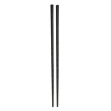 Load image into Gallery viewer, 24cm Geometric Alloy Chopsticks - 10-Pairs/Package (TW-60024-24-CHA)
