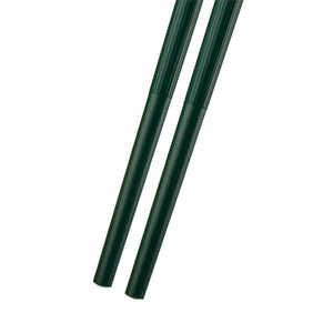 25cm Gold Deer Head Green Alloy Chopsticks - 10-Pairs/Package FINAL SALE (TW-60038GR-25-CHA)