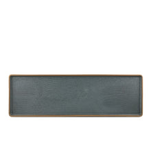 Load image into Gallery viewer, 16&quot; Wood Grain Textured Long Rectangular Platter (TW-70044-16-PLP)