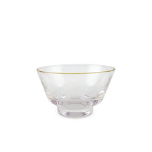 Load image into Gallery viewer, 1.77&quot; H Glass Sake Cup with Gold Trim (TW-70066-1.77-BRG)
