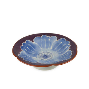 6.5" D Footed Plate (TW-70234-6.5-PLP)
