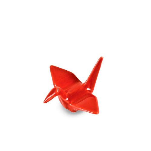 Origami Crane Chopsticks Rest - Per Dozen (TW-A11885-RD-CHP)