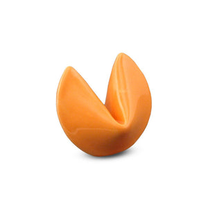 1.75" x 1.5" Fortune Cookie Chopsticks Rest - Orange - per dozen (TW-A16892-OR-CHP)