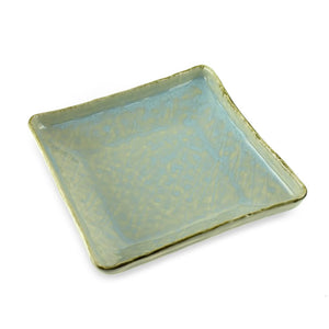6.5" Tonal Textured Square Plate (TW-A8-353-PLP)