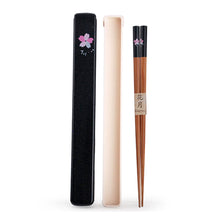 Load image into Gallery viewer, Single Pair Chopsticks with Case Set (TW-B0507-B-CHB)