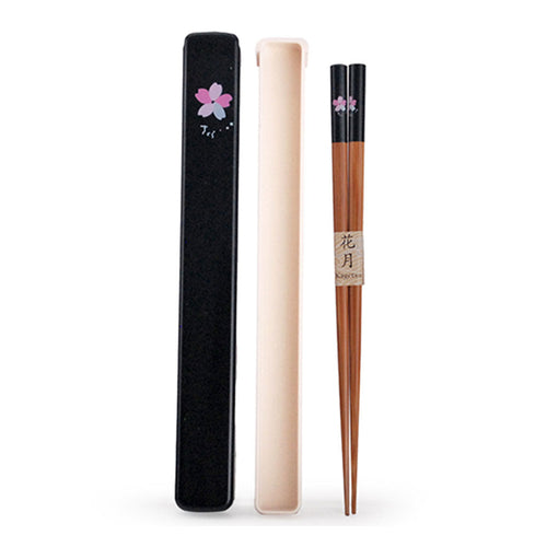 Single Pair Chopsticks with Case Set (TW-B0507-B-CHB)