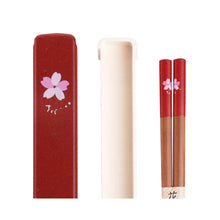 Load image into Gallery viewer, Single Pair Chopsticks with Case Set (TW-B0507-R-CHB)