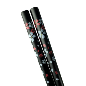 Chopsticks with Cherry Blossoms Pattern - 5 Pr/Set (TW-CC253-CHB)