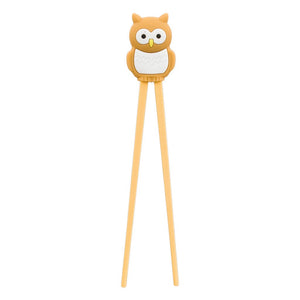 Owl Learning Chopsticks  (TW-EC13-C-CHZ)